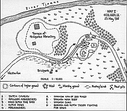 Map II Heiligerlee - 23rd May 1568